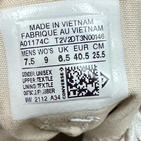 Converse Run Star Motion Platform Chuck Taylor High Top Sneaker Wms 9 Mens 7.5 - Picture 11 of 13